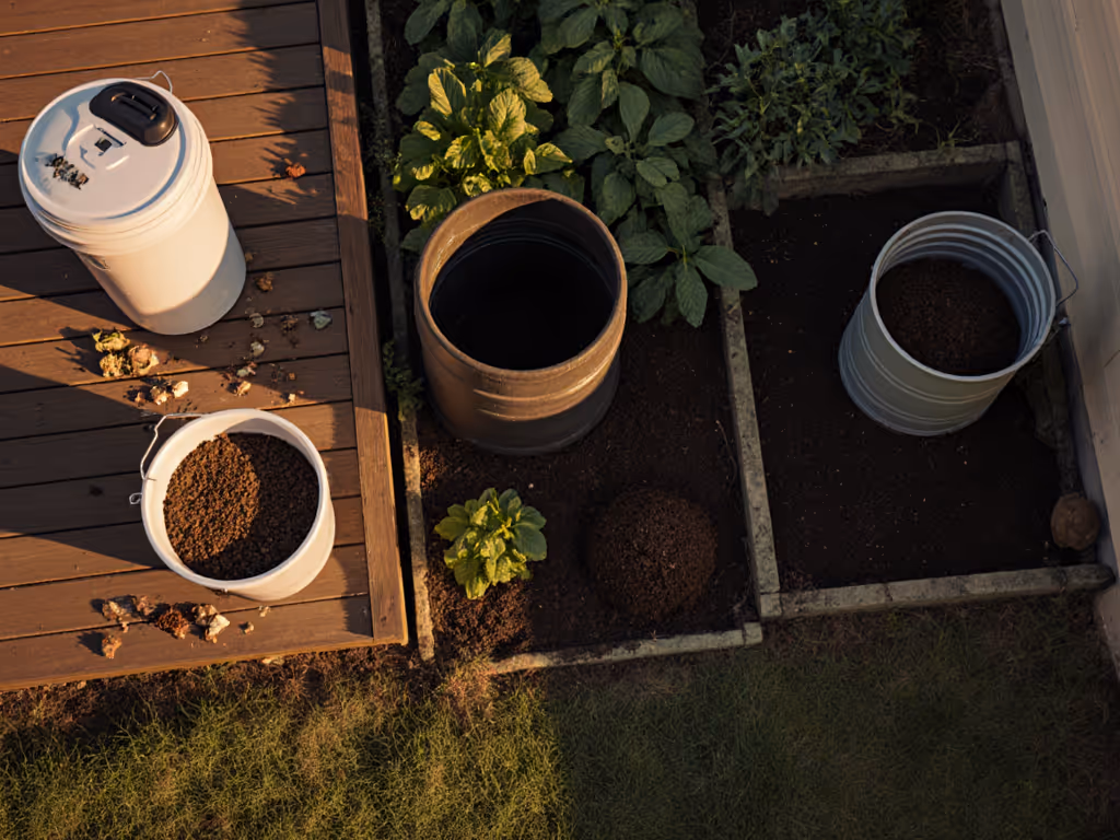 Low-Effort Compost Systems: Weekly Upkeep Time Compared