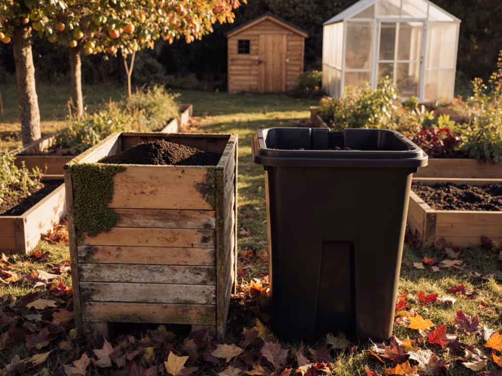 Wood vs Plastic Compost Bins: Low-Effort Maintenance Verdict