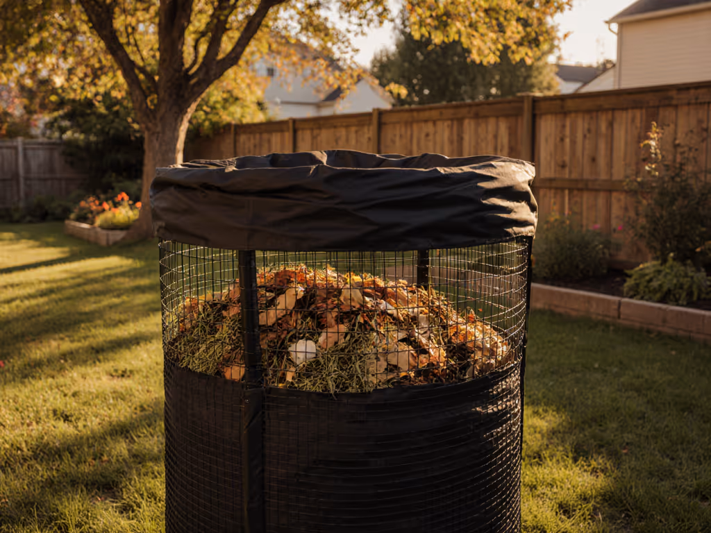Geobin Compost System: Right-Size Your Yard Waste